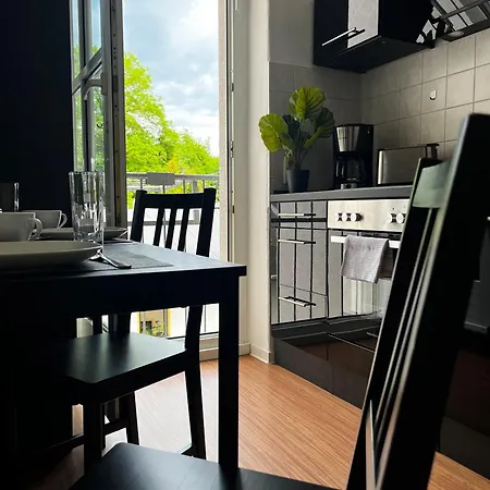 Lägenhet Stylische Flat1 Mit Franzoesischem Balkon1 All-in 5g *
